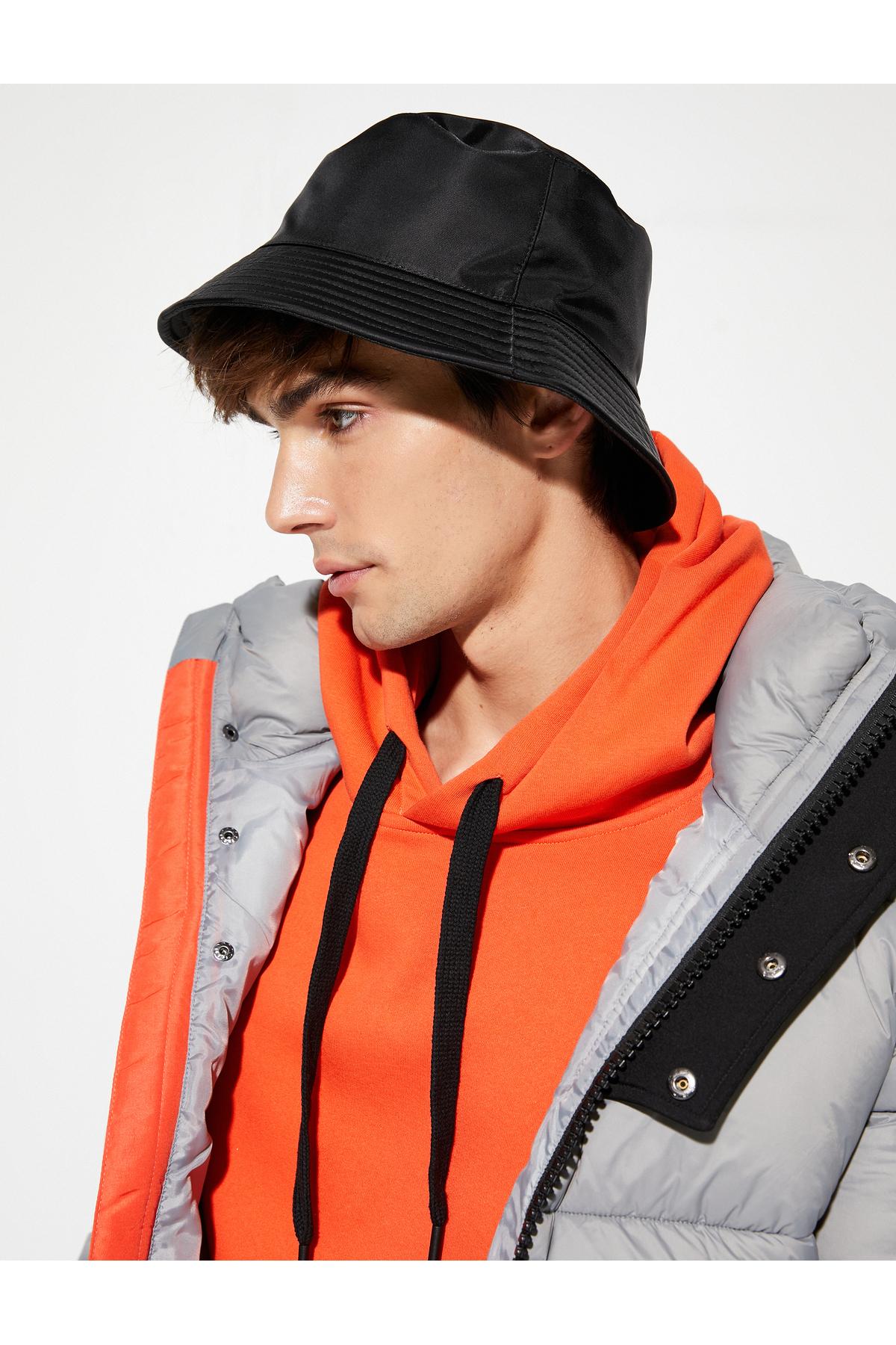 ضد آب بافت براق کلاه سطلی