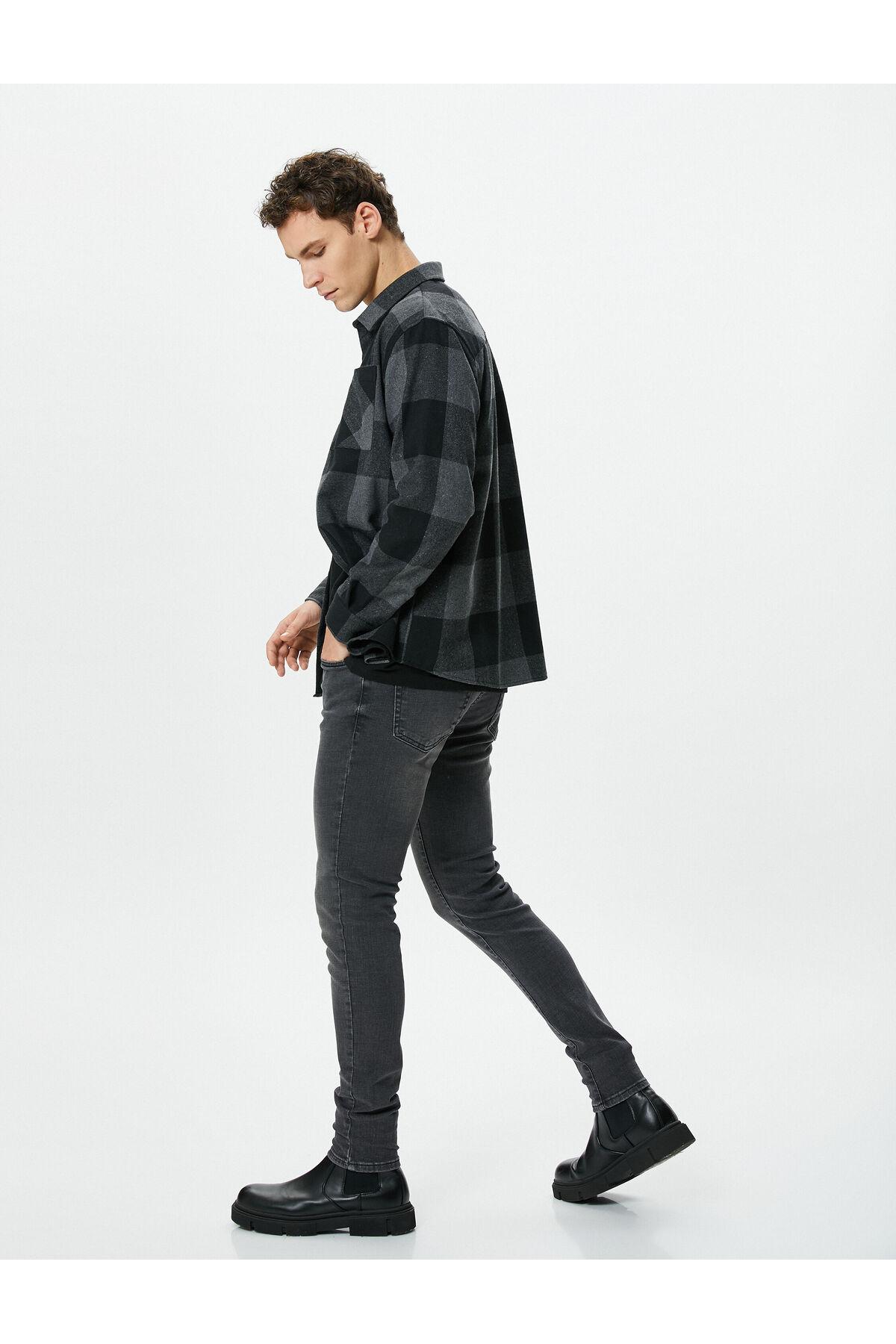 شلوار جین Skinny Fit - Michael Jean