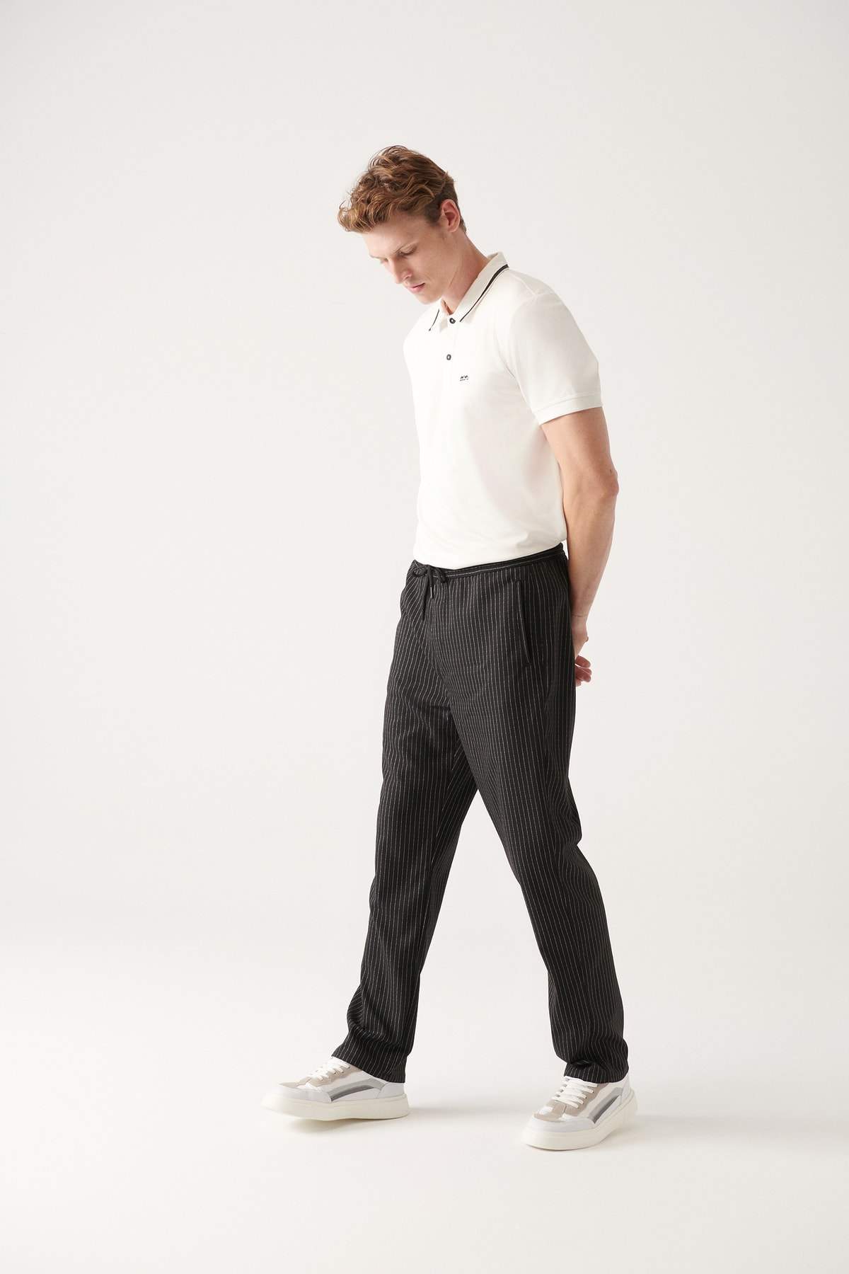 black-striped-lycra-relaxed-fit-jogger-trousers