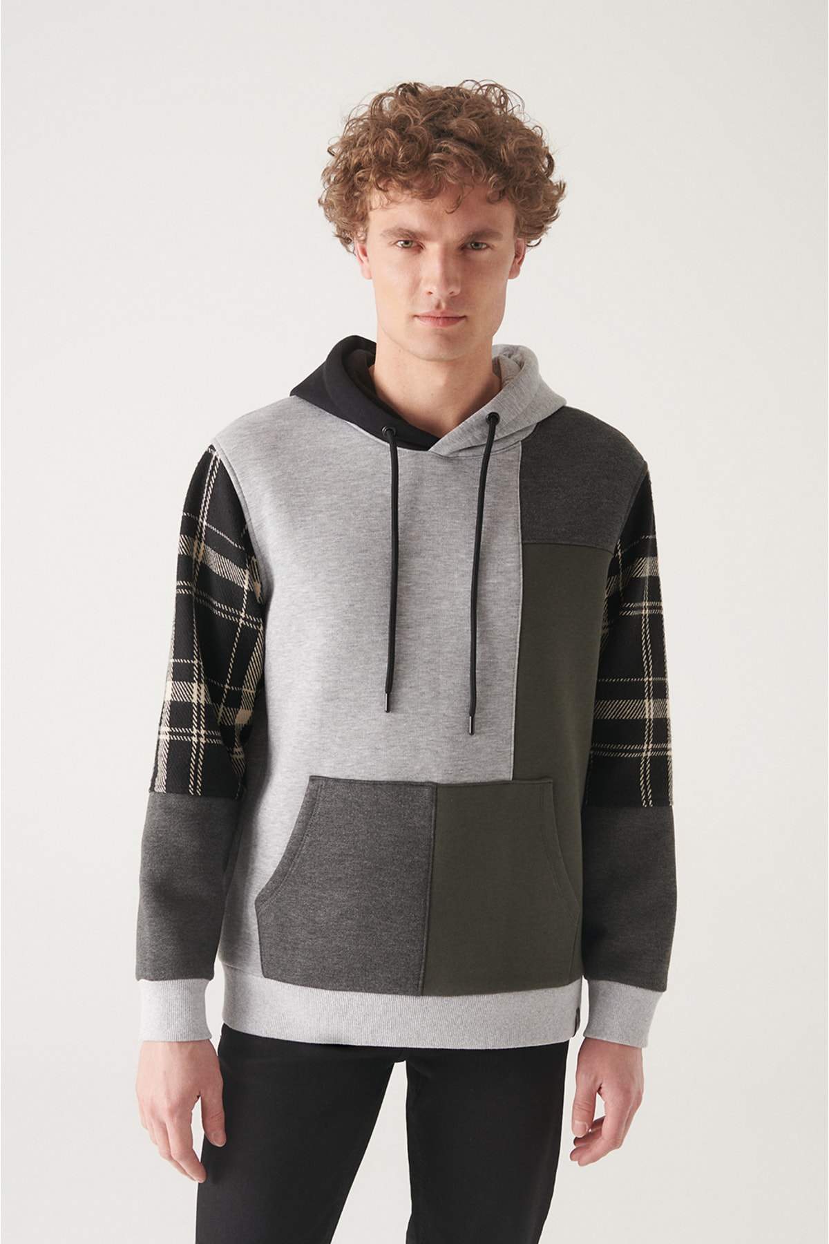 mens-gray-hooded-100-cotton-multi-piece-sweatshirt-a22y1225